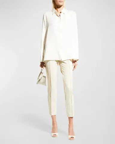 Lafayette 148 New York Gramercy Acclaimed-Stretch Pants | Thumbnail 2 Lafayette 148 New York Gramercy Acclaimed-Stretch Pants | Thumbnail 2