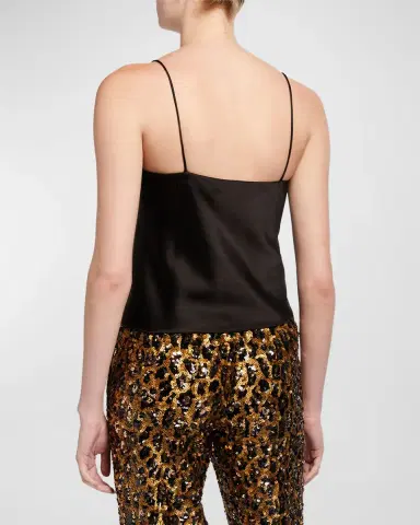 ALICE + OLIVIA Harmon Drapey Slip Tank | Thumbnail 3 ALICE + OLIVIA Harmon Drapey Slip Tank | Thumbnail 3