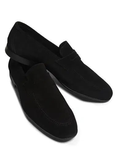 To Boot New York Men's Dunmore Suede Penny Loafers - Softynero - Size 15 | Thumbnail 4 To Boot New York Men's Dunmore Suede Penny Loafers - Softynero - Size 15 | Thumbnail 4