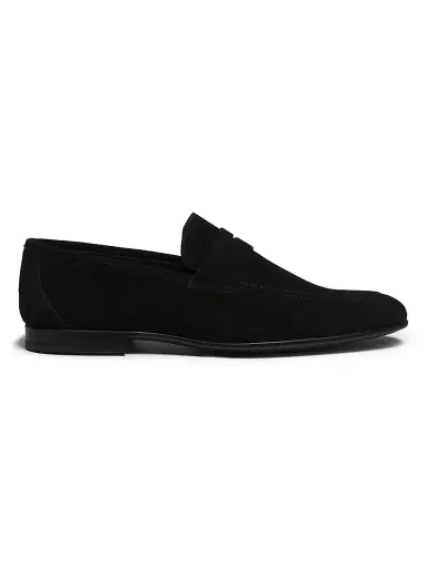 To Boot New York Men's Dunmore Suede Penny Loafers - Softynero - Size 15 | Thumbnail 1 To Boot New York Men's Dunmore Suede Penny Loafers - Softynero - Size 15 | Thumbnail 1