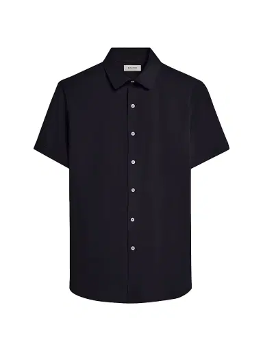 Bugatchi Men's Miles Stretch Cotton Button-Front Shirt | Thumbnail 1 Bugatchi Men's Miles Stretch Cotton Button-Front Shirt | Thumbnail 1