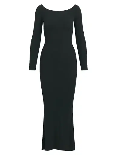 Favorite Daughter Women's The Sara Off-The-Shoulder Midi-Dress - Black - Size XS | Thumbnail 1 Favorite Daughter Women's The Sara Off-The-Shoulder Midi-Dress - Black - Size XS | Thumbnail 1