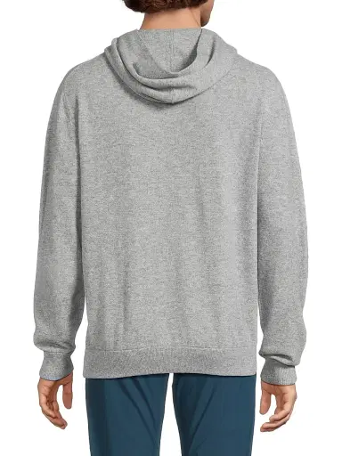 Greyson Men's Koko Wool & Cashmere Hoodie - Black - Size Small | Thumbnail 5 Greyson Men's Koko Wool & Cashmere Hoodie - Black - Size Small | Thumbnail 5