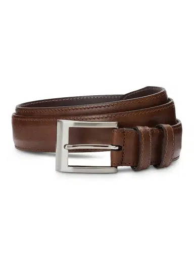 Allen Edmonds Men's Leather Belt - Chili | Thumbnail 1 Allen Edmonds Men's Leather Belt - Chili | Thumbnail 1