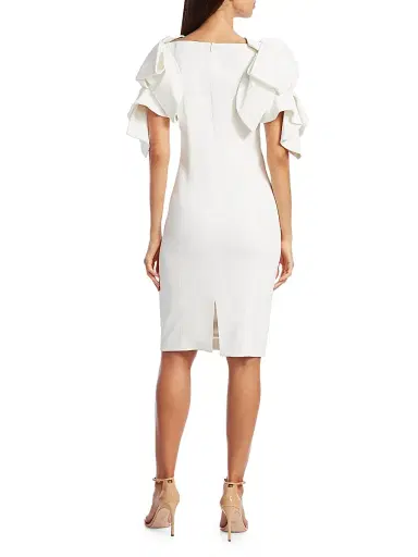 Badgley Mischka Women's Origami Sleeve Dress - | Thumbnail 5 Badgley Mischka Women's Origami Sleeve Dress - | Thumbnail 5