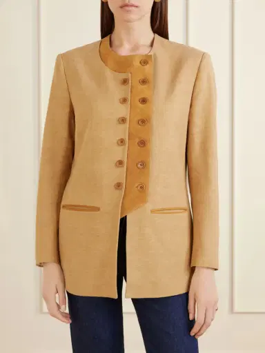 Giuliva Heritage Lara Linen-blend Blazer | Thumbnail 3 Giuliva Heritage Lara Linen-blend Blazer | Thumbnail 3