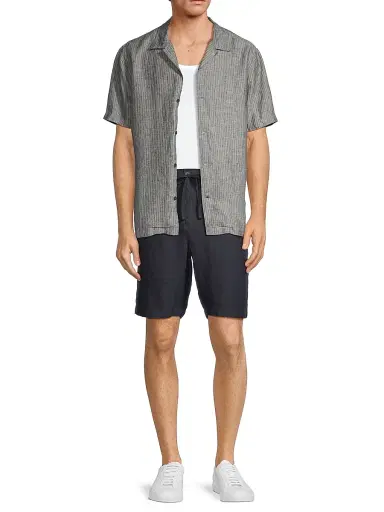 Vince Men's Lightweight Hemp Shorts - Coastal | Thumbnail 2 Vince Men's Lightweight Hemp Shorts - Coastal | Thumbnail 2