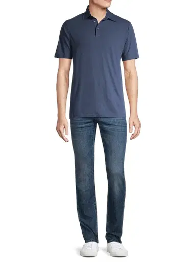 7 For All Mankind Men's Slimmy Cotton-Blend Jeans - Flash | Thumbnail 2 7 For All Mankind Men's Slimmy Cotton-Blend Jeans - Flash | Thumbnail 2