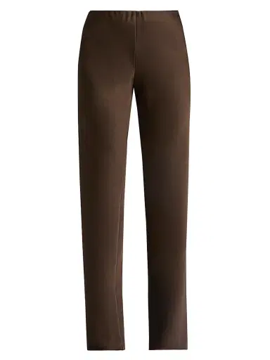 Vince Women's Colette High-Rise Fluid Satin Bias Pants | Thumbnail 1 Vince Women's Colette High-Rise Fluid Satin Bias Pants | Thumbnail 1