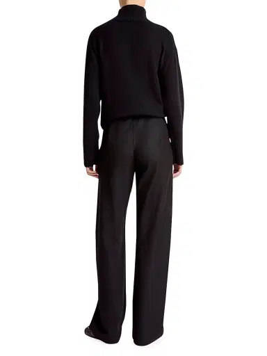 Vince Women's Wool-Blend High-Rise Pants | Thumbnail 4 Vince Women's Wool-Blend High-Rise Pants | Thumbnail 4