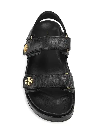 Tory Burch Women's Kira Sport Leather Sandals - Black - Size 9.5 | Thumbnail 5 Tory Burch Women's Kira Sport Leather Sandals - Black - Size 9.5 | Thumbnail 5
