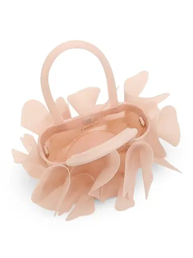 Farm Rio Women's Jelly Flower Top Handle Bag - Blush | Thumbnail 5 Farm Rio Women's Jelly Flower Top Handle Bag - Blush | Thumbnail 5