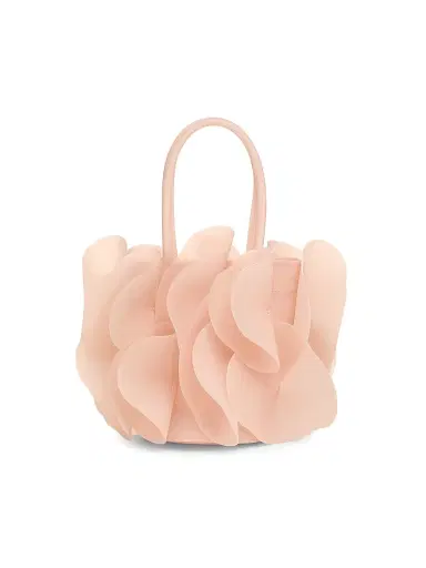 Farm Rio Women's Jelly Flower Top Handle Bag - Blush | Thumbnail 1 Farm Rio Women's Jelly Flower Top Handle Bag - Blush | Thumbnail 1