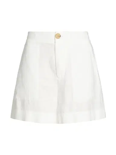 Vince Women's Mid-Rise Hemp Shorts | Thumbnail 1 Vince Women's Mid-Rise Hemp Shorts | Thumbnail 1