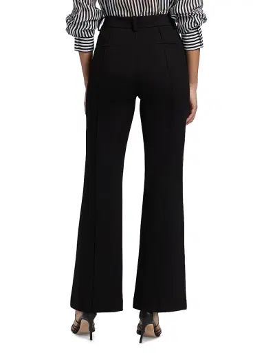 Frame Women's The Reboot Cropped Flare Trousers - Black - Size 12 | Thumbnail 5 Frame Women's The Reboot Cropped Flare Trousers - Black - Size 12 | Thumbnail 5