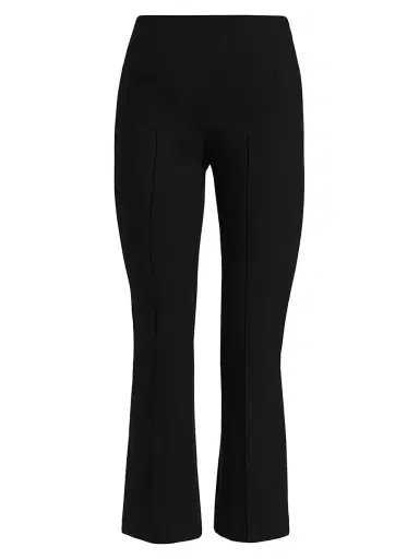 Vince Women's Mid-Rise Pintuck Crop Flare Pants | Thumbnail 1 Vince Women's Mid-Rise Pintuck Crop Flare Pants | Thumbnail 1