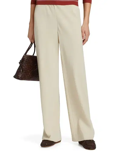 Vince Women's Colette High-Rise Crepe Bias Pants | Thumbnail 3 Vince Women's Colette High-Rise Crepe Bias Pants | Thumbnail 3