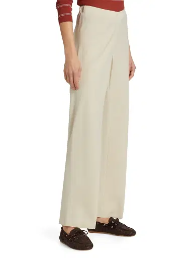 Vince Women's Colette High-Rise Crepe Bias Pants | Thumbnail 4 Vince Women's Colette High-Rise Crepe Bias Pants | Thumbnail 4