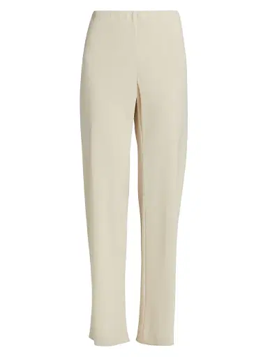 Vince Women's Colette High-Rise Crepe Bias Pants | Thumbnail 1 Vince Women's Colette High-Rise Crepe Bias Pants | Thumbnail 1