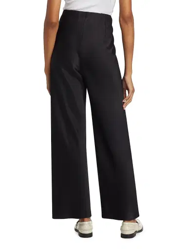Vince Women's Colette High-Rise Fluid Satin Bias Pants | Thumbnail 5 Vince Women's Colette High-Rise Fluid Satin Bias Pants | Thumbnail 5