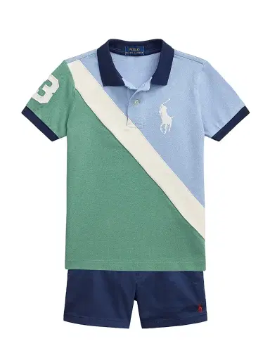 Polo Ralph Lauren Little Boy's & Boy's Cotton Flat Front Shorts - Newport Navy - Size 3 | Thumbnail 5 Polo Ralph Lauren Little Boy's & Boy's Cotton Flat Front Shorts - Newport Navy - Size 3 | Thumbnail 5