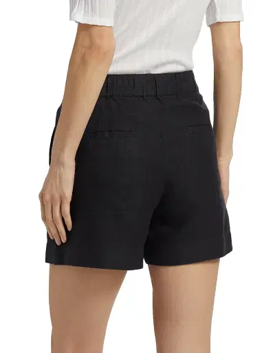 Vince Women's Mid-Rise Hemp Shorts | Thumbnail 5 Vince Women's Mid-Rise Hemp Shorts | Thumbnail 5