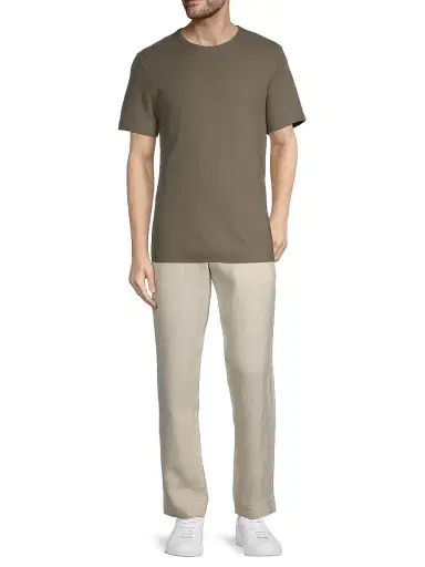 Vince Men's Lightweight Hemp Pants - Pumice Rock | Thumbnail 2 Vince Men's Lightweight Hemp Pants - Pumice Rock | Thumbnail 2