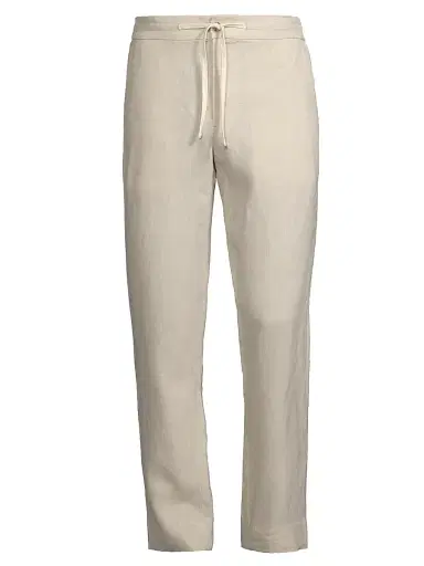 Vince Men's Lightweight Hemp Pants - Pumice Rock | Thumbnail 1 Vince Men's Lightweight Hemp Pants - Pumice Rock | Thumbnail 1