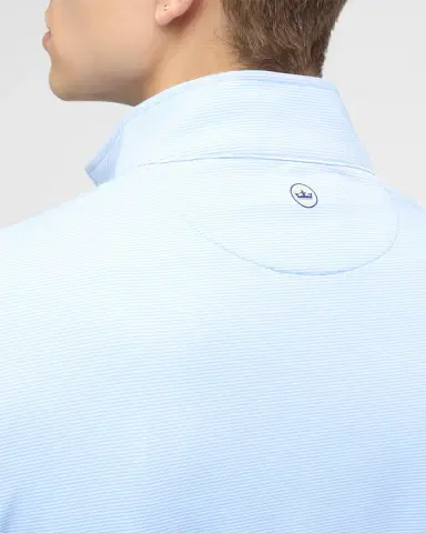 Peter Millar Men 's Perth Micro-Stripe Half-Zip Sweater | Thumbnail 7 Peter Millar Men 's Perth Micro-Stripe Half-Zip Sweater | Thumbnail 7