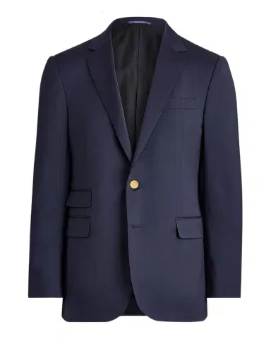 Ralph Lauren Purple Label Men 's Gregory Hand-Tailored Wool Serge Blazer | Thumbnail 1 Ralph Lauren Purple Label Men 's Gregory Hand-Tailored Wool Serge Blazer | Thumbnail 1