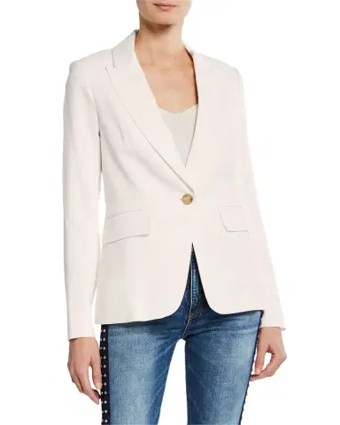 Veronica Beard One-Button Cutaway Jacket | Thumbnail 2 Veronica Beard One-Button Cutaway Jacket | Thumbnail 2