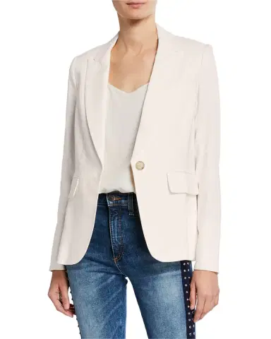 Veronica Beard One-Button Cutaway Jacket | Thumbnail 1 Veronica Beard One-Button Cutaway Jacket | Thumbnail 1