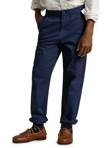 Polo Ralph Lauren Litttle Boy's & Boy's Stretch Twill Prepster Pants - Newport Navy - Size 3 | Thumbnail 4 Polo Ralph Lauren Litttle Boy's & Boy's Stretch Twill Prepster Pants - Newport Navy - Size 3 | Thumbnail 4