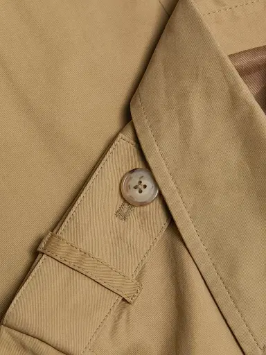 Frame Women's Cotton Trench Jacket - Khaki - Size XL | Thumbnail 7 Frame Women's Cotton Trench Jacket - Khaki - Size XL | Thumbnail 7