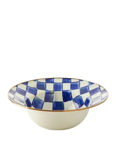 MacKenzie-Childs Royal Check Serving Bowl | Thumbnail 1 MacKenzie-Childs Royal Check Serving Bowl | Thumbnail 1