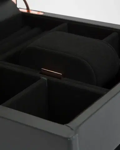 WOLF Axis Single Watch Winder with Storage | Thumbnail 6 WOLF Axis Single Watch Winder with Storage | Thumbnail 6