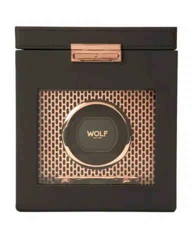 WOLF Axis Single Watch Winder with Storage | Thumbnail 1 WOLF Axis Single Watch Winder with Storage | Thumbnail 1