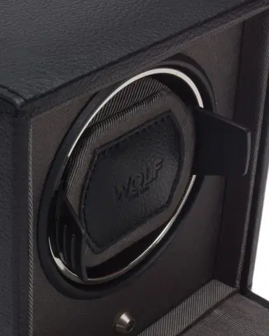 Wolf Cub Watch Winder with Cover | Thumbnail 2 Wolf Cub Watch Winder with Cover | Thumbnail 2