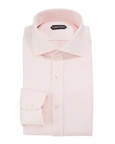 TOM FORD Men's Long-Sleeve Solid Dress Shirt | Thumbnail 3 TOM FORD Men's Long-Sleeve Solid Dress Shirt | Thumbnail 3