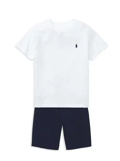 Polo Ralph Lauren Little Boy's & Boy's Cotton Jersey T-Shirt - White | Thumbnail 2 Polo Ralph Lauren Little Boy's & Boy's Cotton Jersey T-Shirt - White | Thumbnail 2