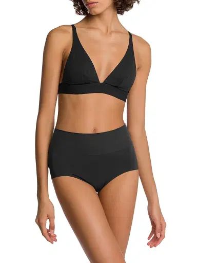Wolford Women's Triangle Bralette - Black | Thumbnail 2 Wolford Women's Triangle Bralette - Black | Thumbnail 2