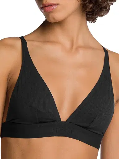 Wolford Women's Triangle Bralette - Black | Thumbnail 4 Wolford Women's Triangle Bralette - Black | Thumbnail 4