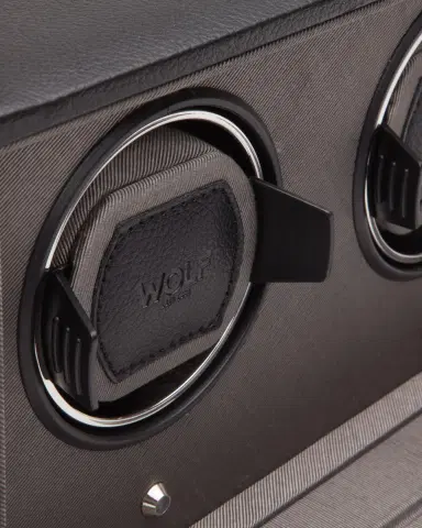 WOLF Cub Double Watch Winder with Cover | Thumbnail 2 WOLF Cub Double Watch Winder with Cover | Thumbnail 2
