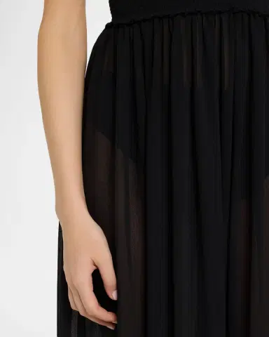 Ramy Brook Calista Smocked Strapless Side-Split Coverup Dress | Thumbnail 5 Ramy Brook Calista Smocked Strapless Side-Split Coverup Dress | Thumbnail 5