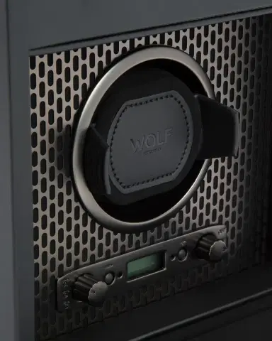 WOLF Axis Single Watch Winder with Storage | Thumbnail 5 WOLF Axis Single Watch Winder with Storage | Thumbnail 5