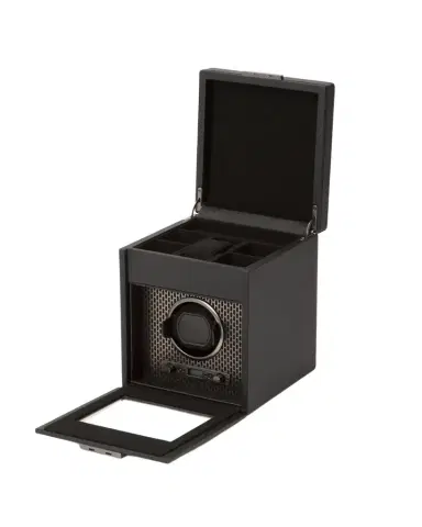 WOLF Axis Single Watch Winder with Storage | Thumbnail 1 WOLF Axis Single Watch Winder with Storage | Thumbnail 1