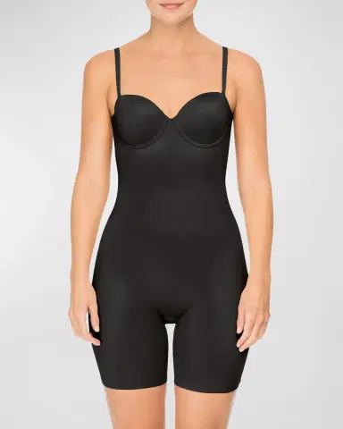 Spanx SPANXshape Suit Your Fancy Strapless Cupped Mid-Thigh Bodysuit | Thumbnail 2 Spanx SPANXshape Suit Your Fancy Strapless Cupped Mid-Thigh Bodysuit | Thumbnail 2