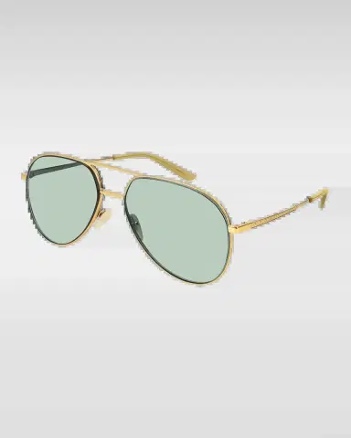 Gucci Men's Metal Aviator Sunglasses | Thumbnail 2 Gucci Men's Metal Aviator Sunglasses | Thumbnail 2