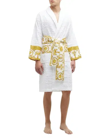 Versace Unisex Barocco Sleeve Robe | Thumbnail 1 Versace Unisex Barocco Sleeve Robe | Thumbnail 1