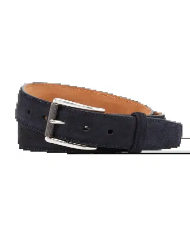 W. Kleinberg Men's Suede Belt | Thumbnail 2 W. Kleinberg Men's Suede Belt | Thumbnail 2